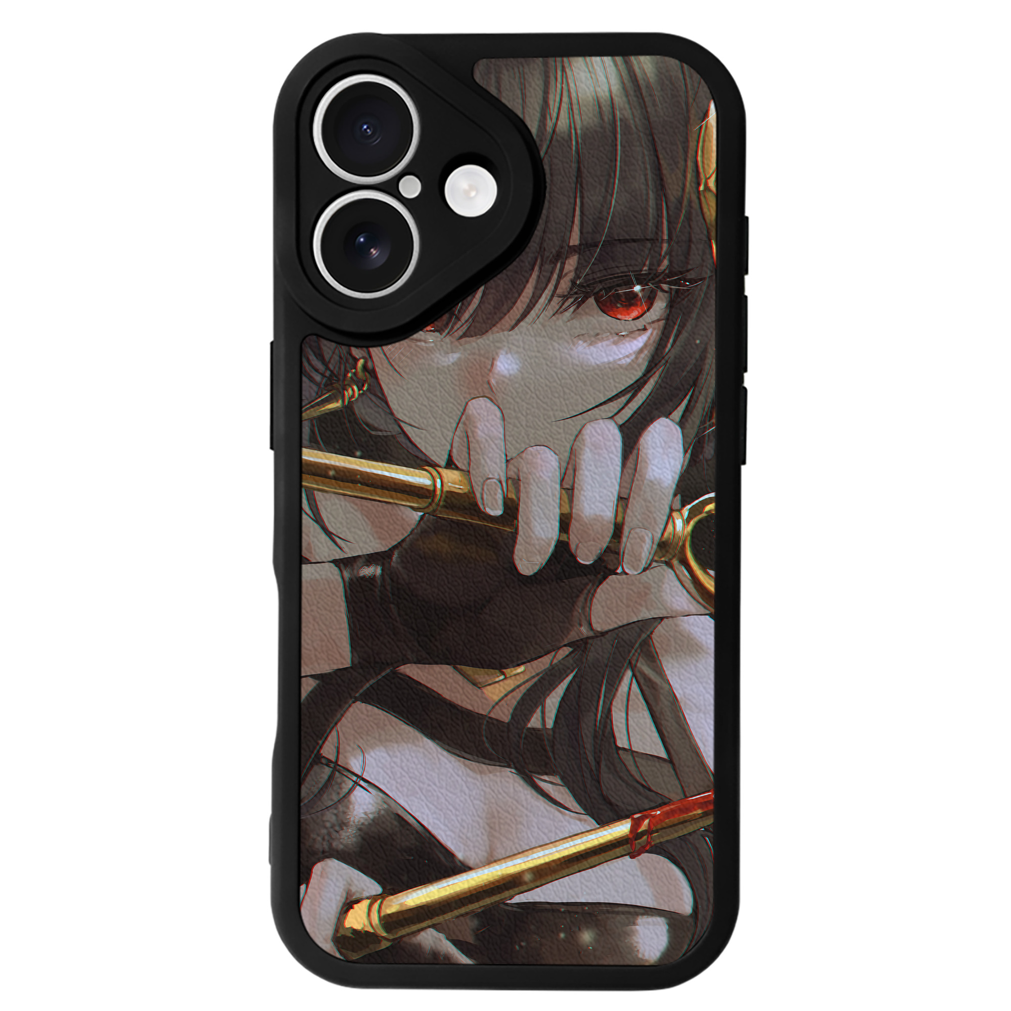 （画像用） SPY×FAMILY间谍家家酒 【iPhone 16シリーズ対応】シリコンスマホケース（レザー調） 材質：シリコン